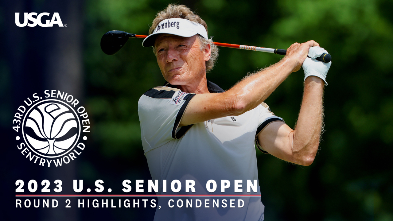 2023 U.S. Senior Open Highlights: Round 2, Condensed 