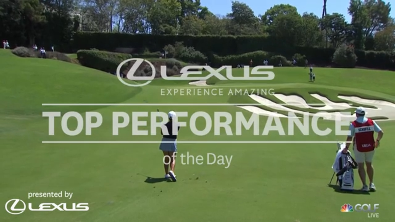 Lexus Top Performance of the Day: Schofill Shines on Saturday