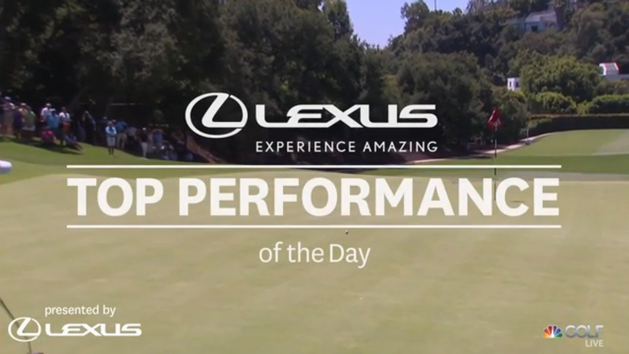 Lexus Top Performance of the Day: Schofill Seals the Deal